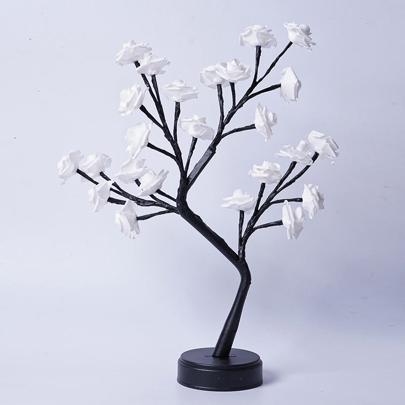 Flower Tree Rose Lamps Fairy Desk Night Lights