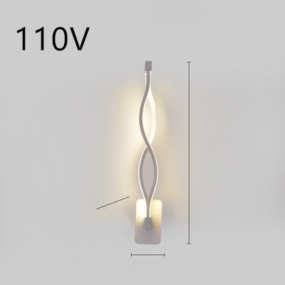 LED Wall Lamp Minimalist Bedroom