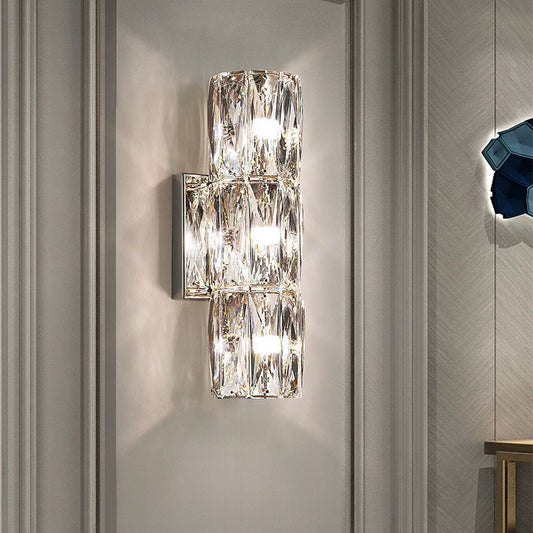 Crystal Wall  Stair Lamp