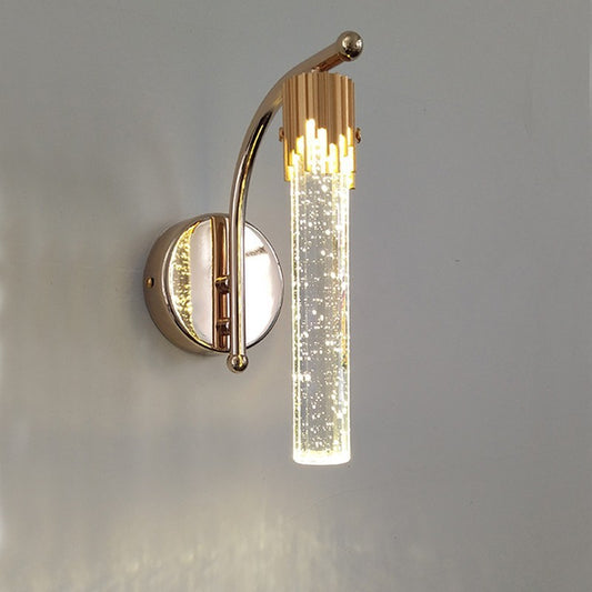Simple Crystal Wall Lamp Living Room