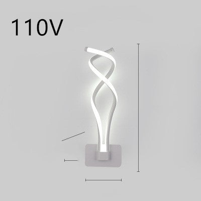 LED Wall Lamp Minimalist Bedroom
