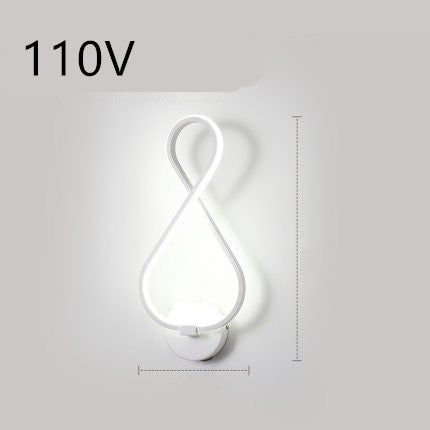 LED Wall Lamp Minimalist Bedroom
