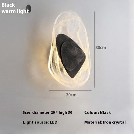 Creative Living Room Crystal Transparent Lamp