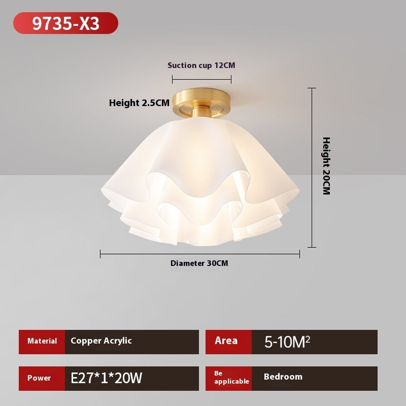 Nordic Bedroom Cloakroom Ceiling Light
