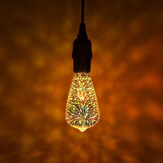 Edison Colourful 3D Glass Fireworks