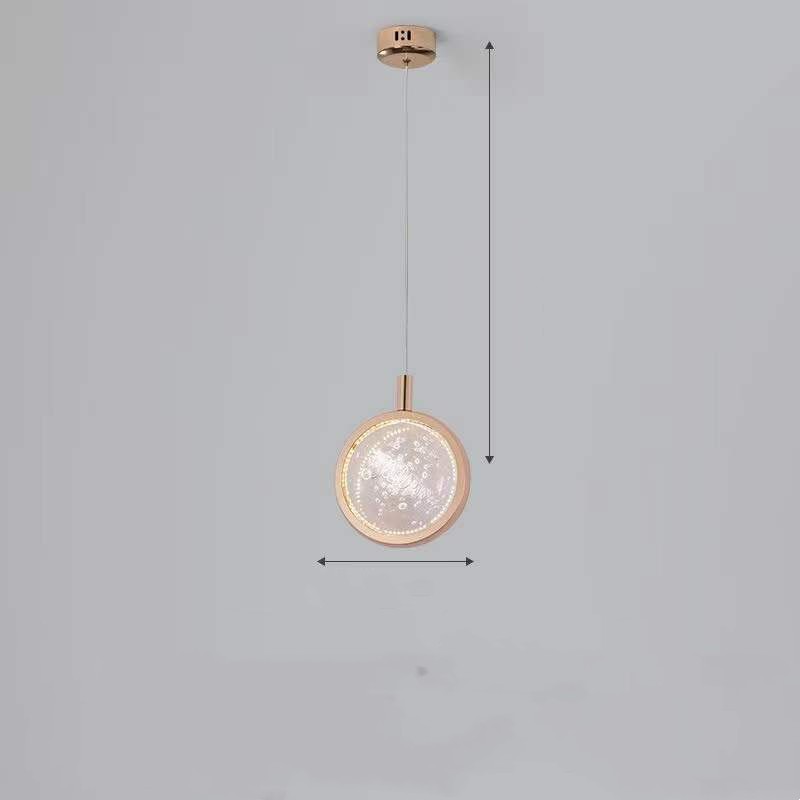 Bedroom Headboard Crystal Restaurant Cafe Art Nordic Style Single Head