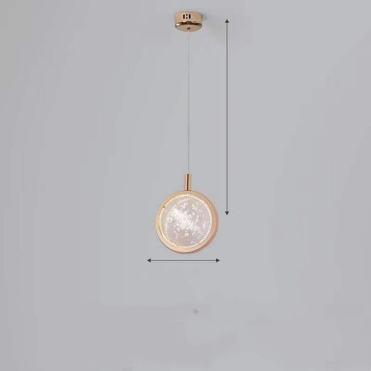 Bedroom Headboard Crystal Restaurant Cafe Art Nordic Style Single Head
