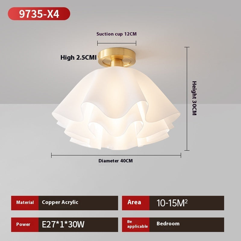 Nordic Bedroom Cloakroom Ceiling Light